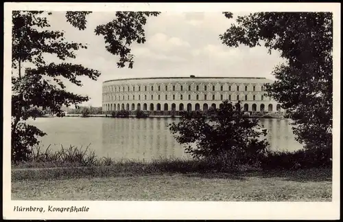 Ansichtskarte Nürnberg Kongresshalle 1970