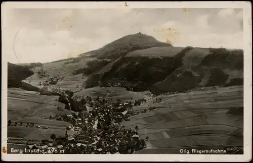 Luftbild  Zittau   Berg Lausche Orig.   1940 Stempel "Jonsdorf über Zittau 2"