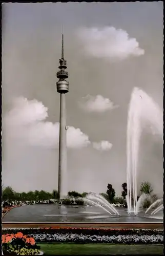 Ansichtskarte Dortmund Bundesgartenschau Aussichts- und Fernmeldeturm 1960