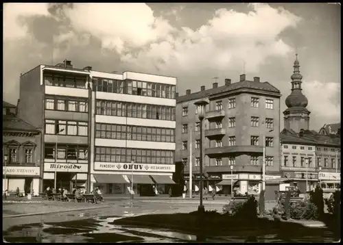 Ostrau Moravska Ostrava Ortsansicht, Náměstí Lidových milici 1970