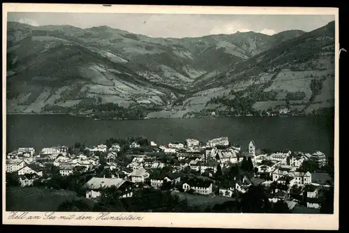 Ansichtskarte Zell am See Panorama-Ansicht 1930