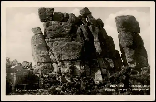 Brückenberg-Krummhübel Karpacz Górny Karpacz Mittagstein - Bank 1929