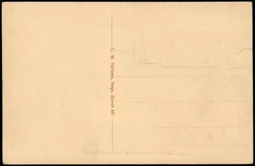 Postcard .Dänemark - Parti fra Moen. Klintholm Møn 1928