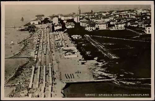 Cartoline Grado Grau Luftbild 1931