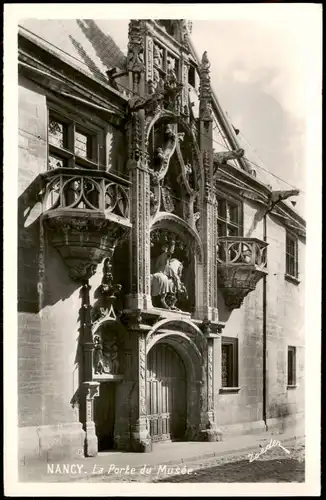 CPA Nancy Entrée du Musée Lorrain 1955