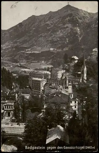 Ansichtskarte Bad Gastein Panorama-Ansicht 1931