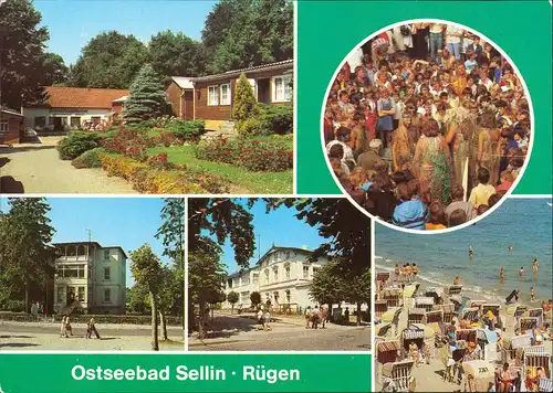 Sellin   Oberschule  1982/1984  Sonderstempel Deutschland-Tour 2005 Bonn