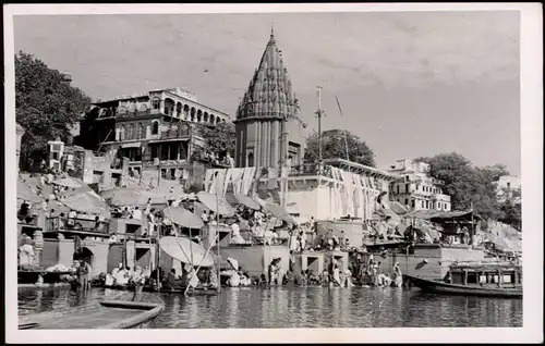 Varanasi वाराणसी وارانسى, banar DASASOMAID GHAT. BANARAS, 1930