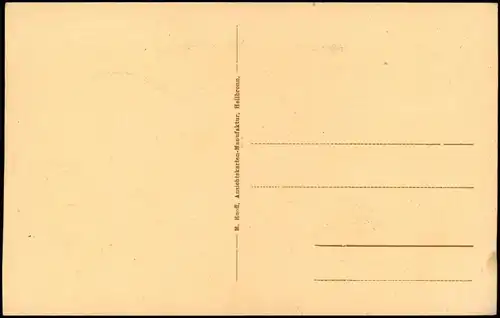 Ansichtskarte Berlichingen-Schöntal Blick auf die Stadt 1923