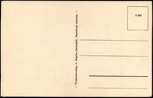 Ansichtskarte Ober-Ramstadt Nieder-Ramstadt b. Darmstadt 1920