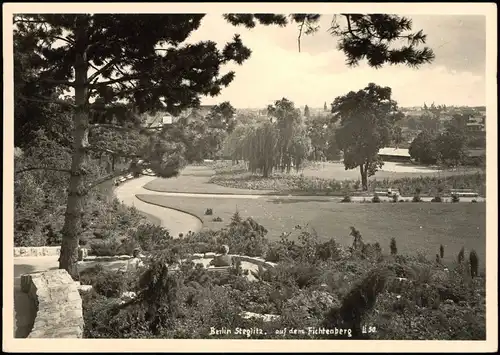 Ansichtskarte Steglitz-Berlin Partie auf dem Fichtenberg 1965