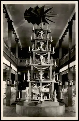 Ansichtskarte Seiffen (Erzgebirge) Spielzeugmuseum - Pyramide 1961