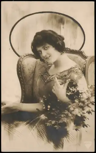 Frühe Fotokunst Menschen Soziales Leben Porträtfoto Frau 1916