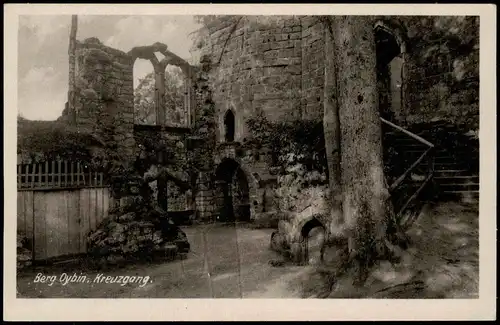 Ansichtskarte Oybin Oybin Kreuzgang 1956