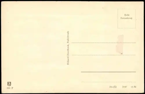 Ansichtskarte Oberhof (Thüringen) Parkpartie - belebt 1956