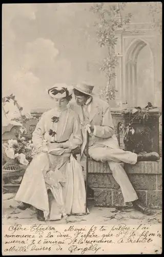 Verliebte Menschen/Soziales Leben Liebespaar Love & Romance 1903