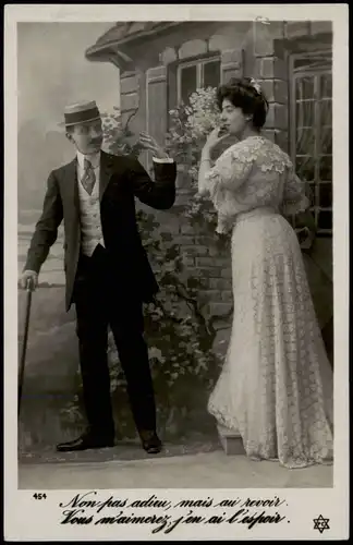Ansichtskarte  Love & Romance Menschen/Soziales Leben Liebespaar 1910