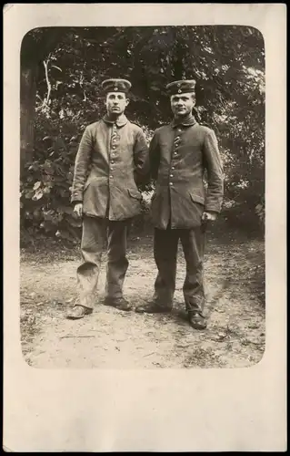 Militär/Propaganda - Soldatenleben zwei Soldaten 1916 Privatfoto Foto