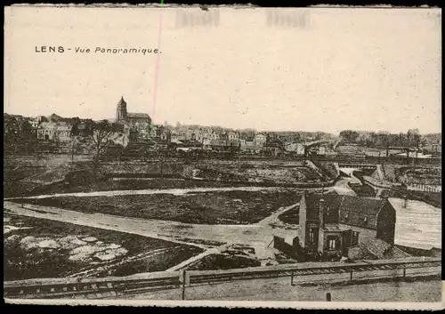 CPA Lens (Pas-de-Calais) Vue Panoramique Panorama-Ansicht 1910