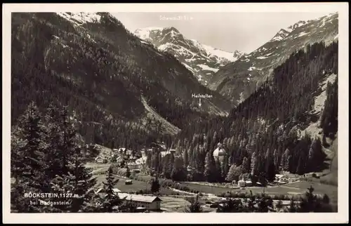 Ansichtskarte Bad Gastein BÖCKSTEIN,1127.m bei Badgastein 1950