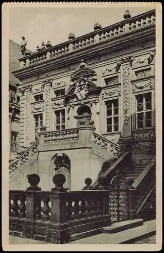 Ansichtskarte Leipzig Alte Börse 1951