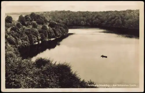 Feldberg-Feldberger Seenlandschaft Am Schmaler Luzin zur DDR-Zeit 1953