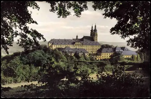Ansichtskarte Bad Staffelstein Fernansicht Schloß Banz 1959