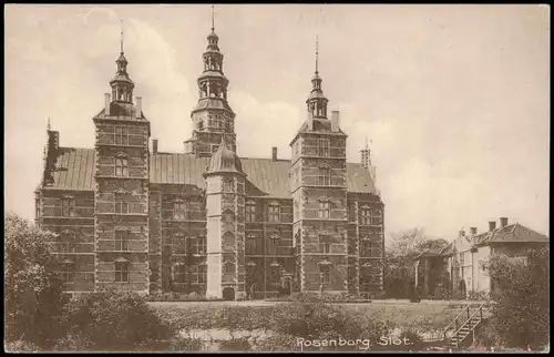Kopenhagen København Schloss Slot Rosenborg (Castle Building) 1920