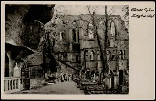 Ansichtskarte Oybin Bergfriedhof 1940