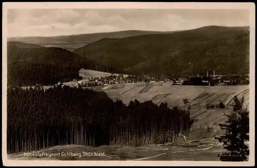 Ansichtskarte Gehlberg Fernansicht Panorama-Ansicht 1935