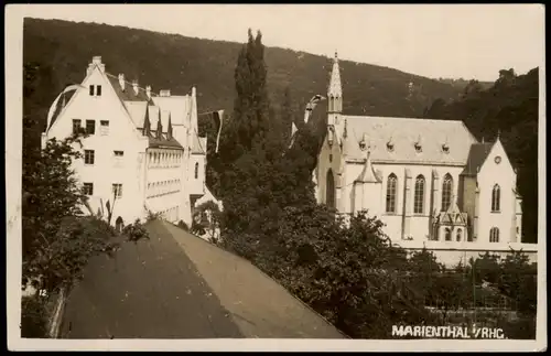 Ansichtskarte Marienthal (Rheingau)-Geisenheim Ortsansicht 1932   gelaufen mi