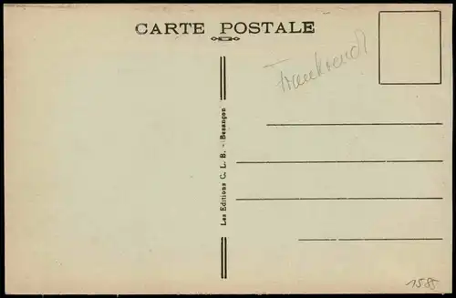 CPA Montbeliard Montbéliard Rue Cuvier, Straßen Ansicht 1910