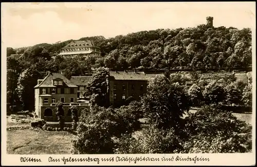 Ansichtskarte Witten (Ruhr) Stadtpartie 1941