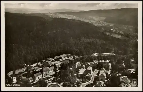 Ansichtskarte Bad Elster Luftbild 1934