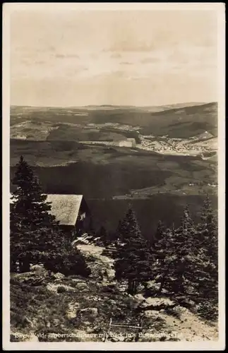 Ansichtskarte Bayerisch Eisenstein Arberschutzhaus 1940