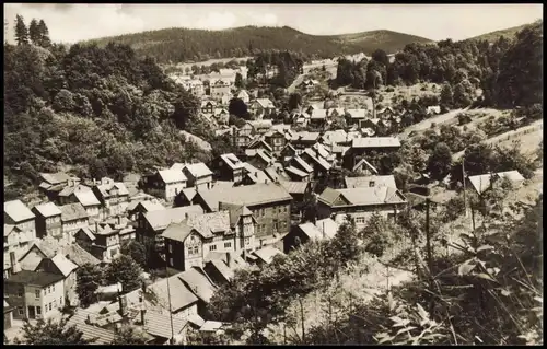 Ansichtskarte Ruhla Blick vom Dornsenberg 1965