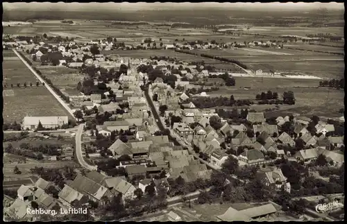 Ansichtskarte Rehburg-Loccum Luftaufnahme Luftbild 1964