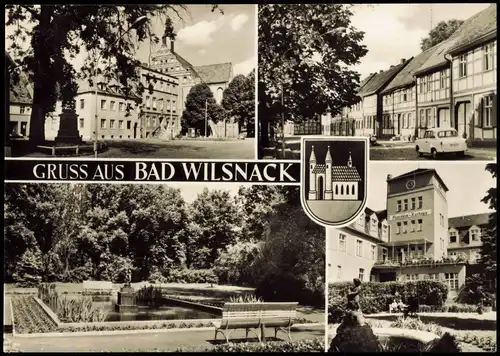 Bad Wilsnack DDR Mehrbild-AK mit Orts- / Stadtteillansichten 1971