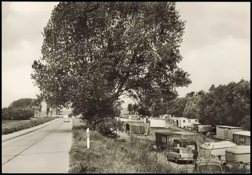 Ansichtskarte Boltenhagen Zeltplatz Niendorfer Weg 1974