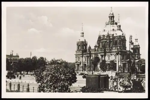 Mitte-Berlin Berliner Dom vor und nach der Zerstörung 1937|1945 Fotos