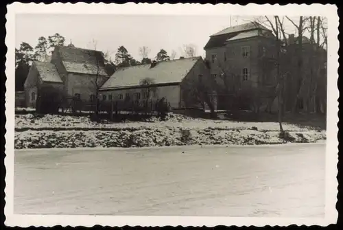 Foto Grunewald-Berlin Jagdschloss im Winter 1950 Privatfoto Foto