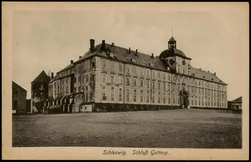 Ansichtskarte Schleswig (Sleswig/Slesvig) Schloss Gottorp 1920