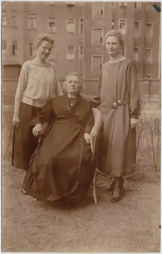 Dresden Drježdźany Frauen Famielienfoto Foto 1926