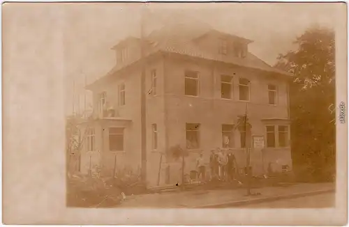 Bad Nenndorf Privatfoto Hausreperatur 1930 Privatfoto