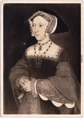 Jane Seymour (1513-37)dritte Gemahlin Heinrichs VIII England Hans Holbein 1942