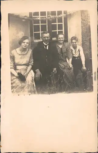 Foto  Familienfoto 1920 Privatfoto