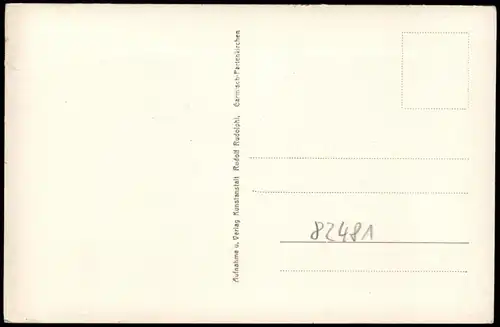 Ansichtskarte Mittenwald Oberer Markt 1932