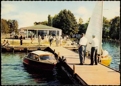 Wunstorf Strandbad Gaststätte STEINHUDE am Meer Bes.: Georg Schneider 1970