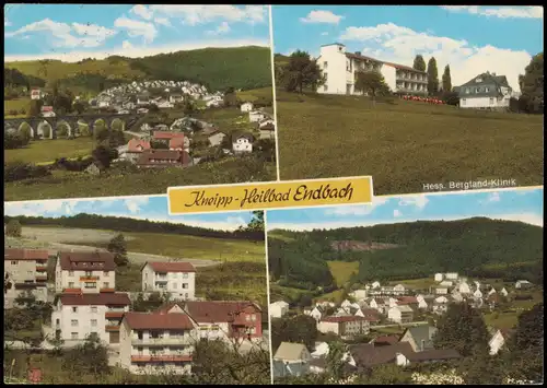 Ansichtskarte Hartenrod-Bad Endbach Mehrbildkarte mit Panorama-Ansichten 1973