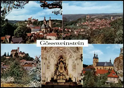 Ansichtskarte Gößweinstein Stadtteilansichten 1969